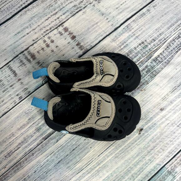 Crocs Baby Boys Slip-On Clog Shoes Size 3 Lightweight - Picture 2 of 4